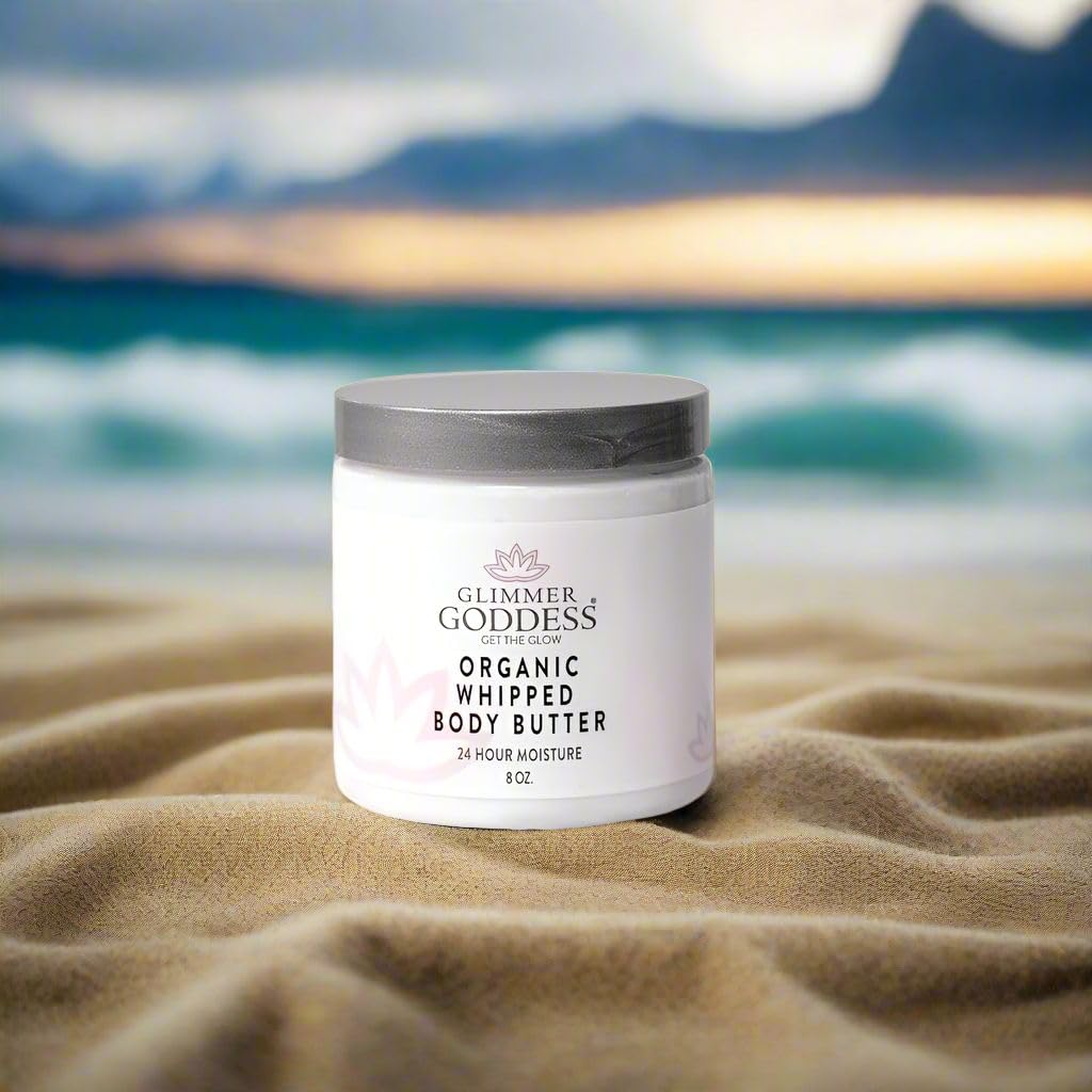 GLIMMER GODDESS Organic Whipped Body Butter (Coastal Reverie)