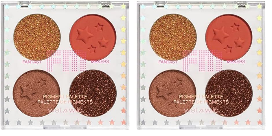 wet n wild Make up Pigment Palette Desert Heat (Pack of 2)