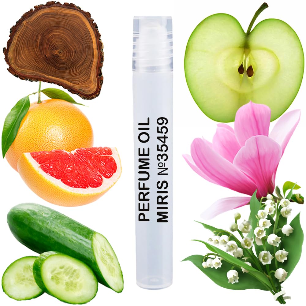 MIRIS Perfume Oil No. 35459, Inspired by Be Delicious, Long-Lasting Women Roll-On, Rollerball 0.34 Fl Oz / 10 ml