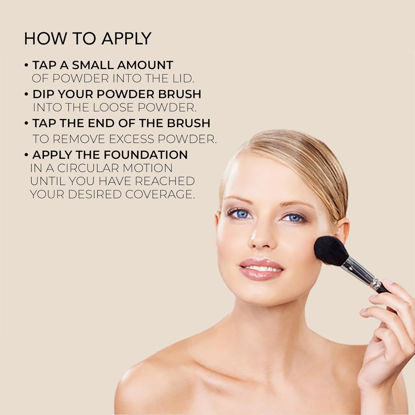 Bellapierre Mineral Foundation SPF 15 – Loose Powder Foundation, Full Coverage Mineral Makeup with Matte Finish – Vegan, Cruelty Free, Hypoallergenic, Oil & Talc Free – 0.32 oz - Latte