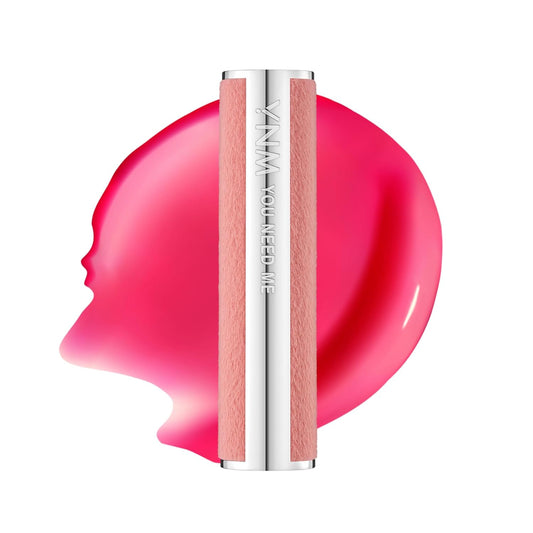 YNM Candy Gloss Balm (04 PEONY BERRY, 3g) (+9 colors) K-beauty, Tinted, Color Lipstick Balm, Glossy, Moisture, korean, Jello lips, Non-Sticky and Long-lasting