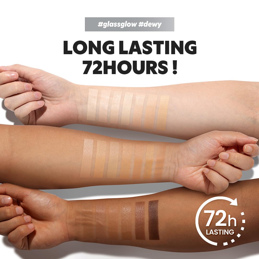 [*Mini Size*] TIRTIR Aura Glow Silver Cushion | Korean Cushion Foundation, (#17W French Vanilla, 0.15 Fl Oz)