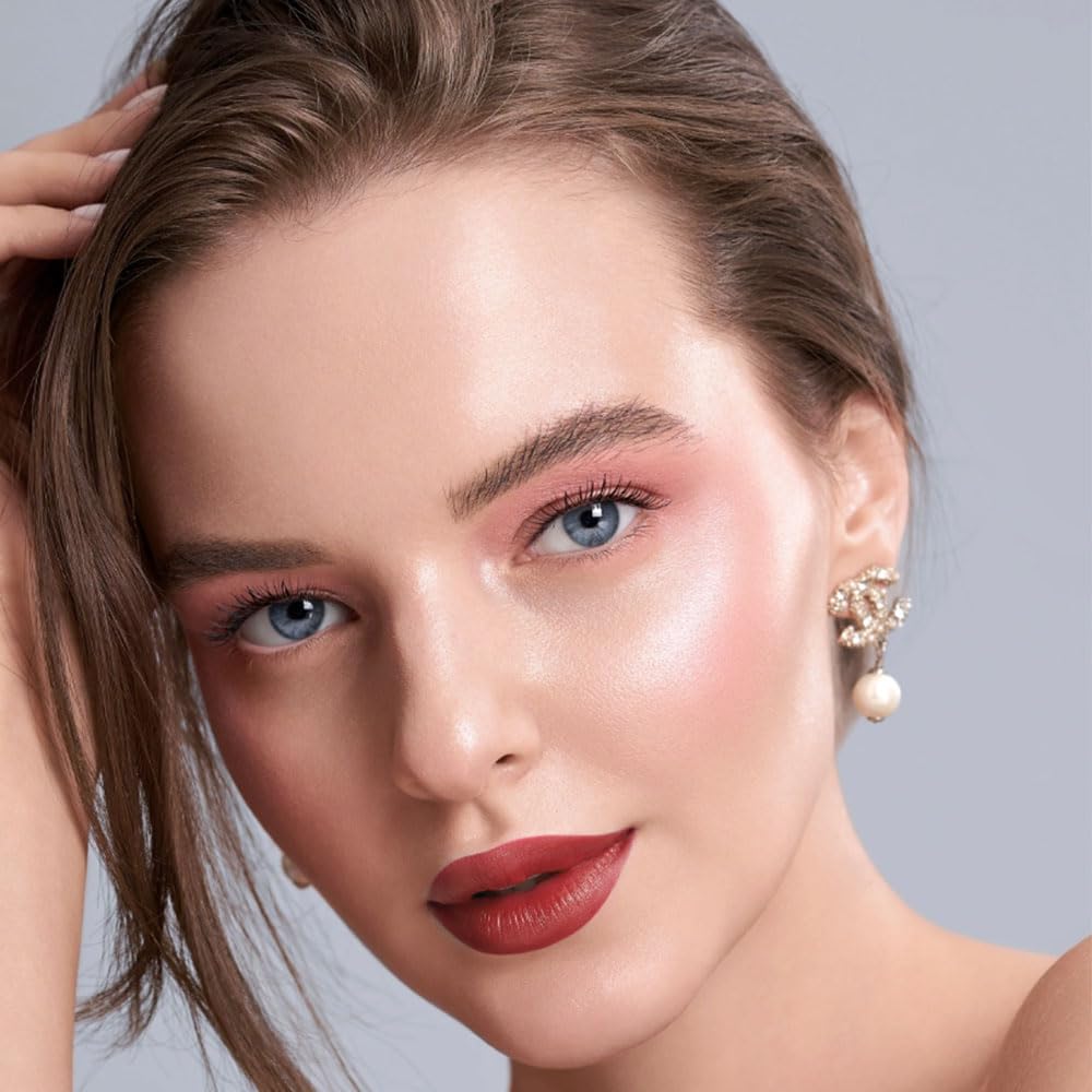 Lip Stain, Waterproof lip tint, Matte Color Look, Longlasting All Day Wear Lip Color, Smudge Proof Natural Finish, Precise Chisel Tip Marker,non sticky lip gloss,kiss proof lip color 06#