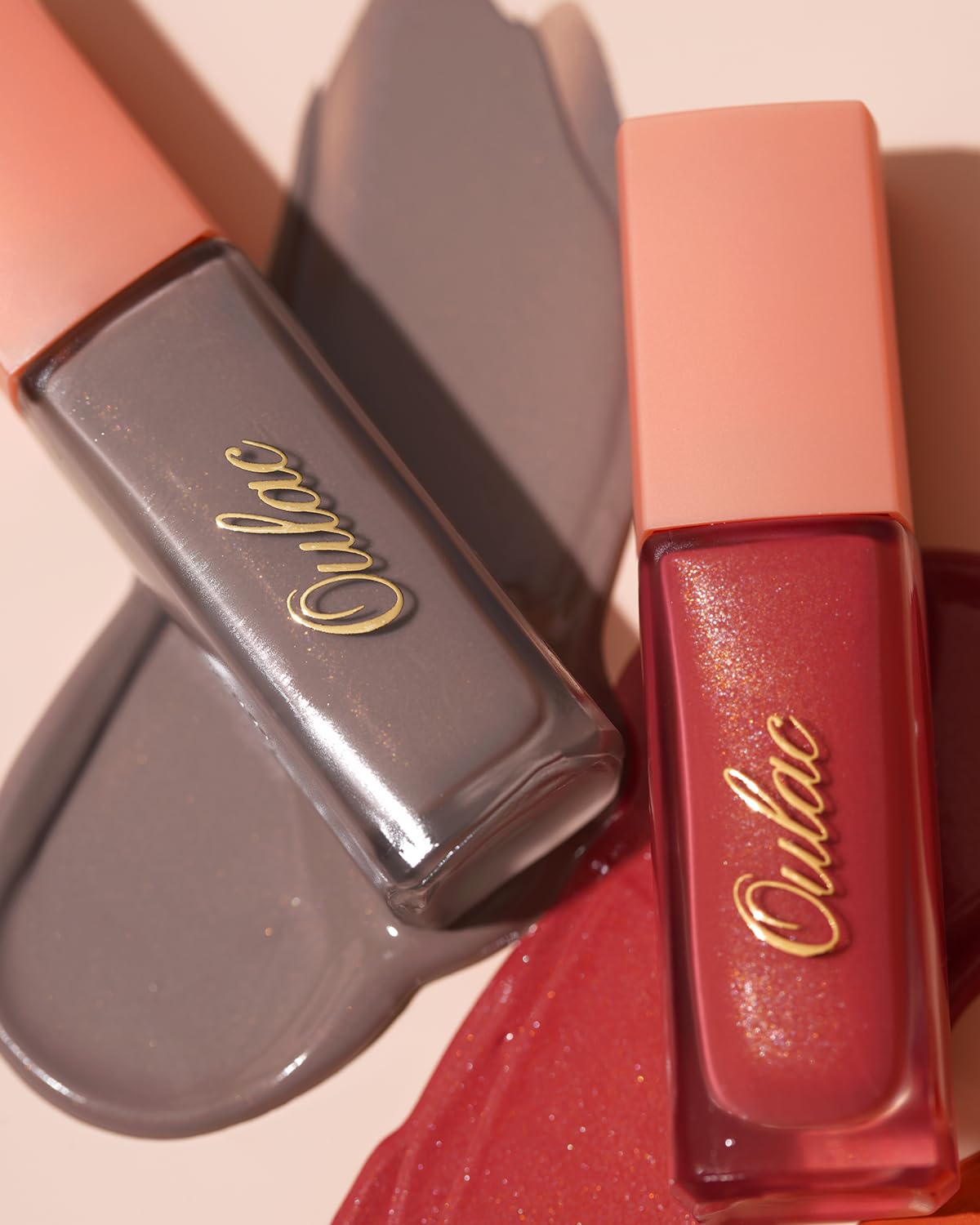 Oulac Matte Eyeshadow Red Liquid Eyeshadow Liquid Eyeliner| Available in 32 Colors Shimmer＆Metallic＆Matte Eyeshadows|One-Swipe Coverage Long Lasting & Blendable Eye Makeup, Vegan & Cruelty-Free SA07