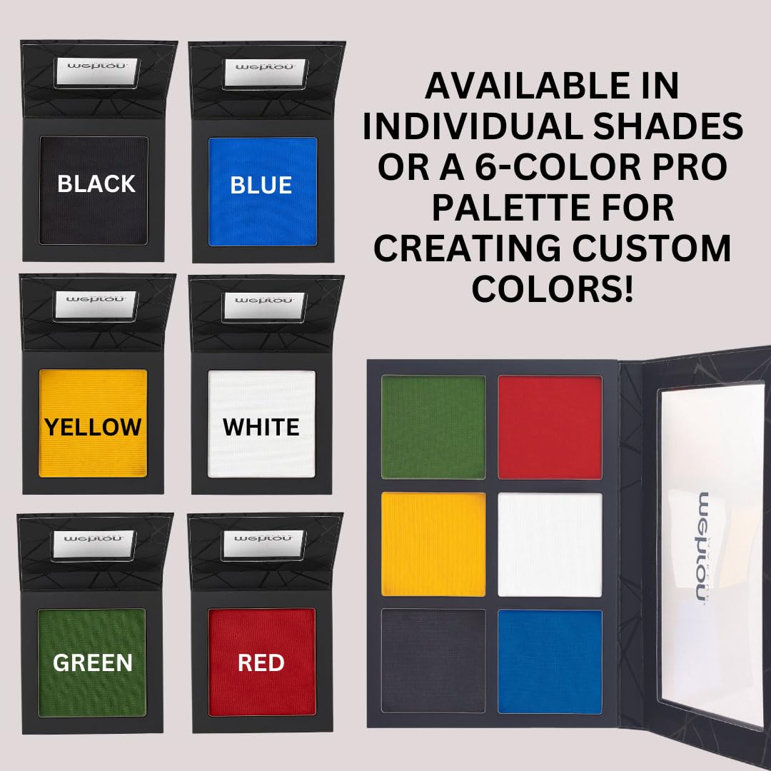 Mehron EDGE Face & Body Paint| Professional Water-Activated Face Paint Makeup | Made in the USA | For Cosplay, Halloween, & SFX (White)