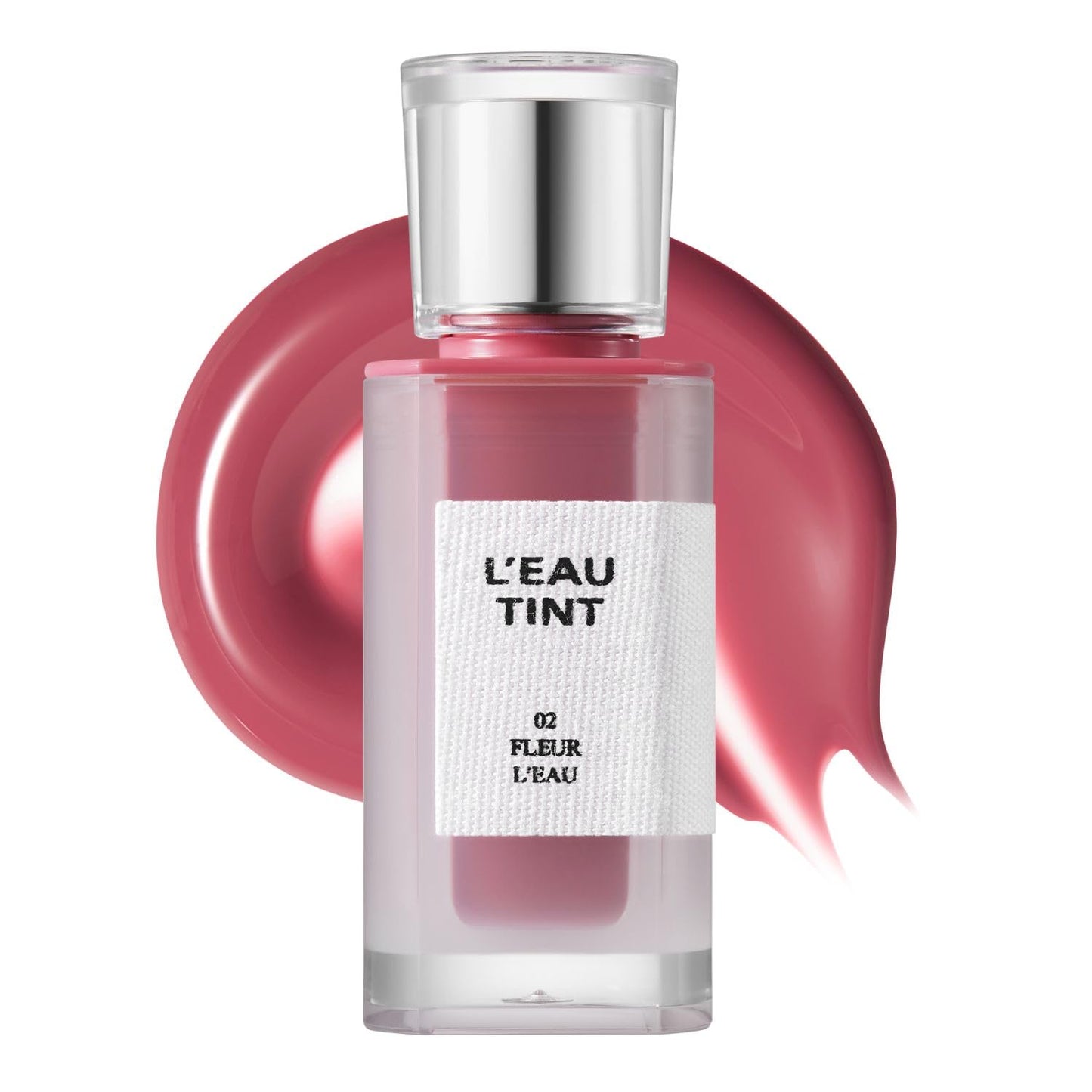 BBIA L’EAU Tint – Glossy & Glow Lip Stain, Watery Lip Tint, Non-Sticky, High Shine Finish, Long-lasting, Moisturizing, Lightweight, Natural, Daily Use, Vegan, Korean Lip Makeup (02 FLEUR L'EAU)