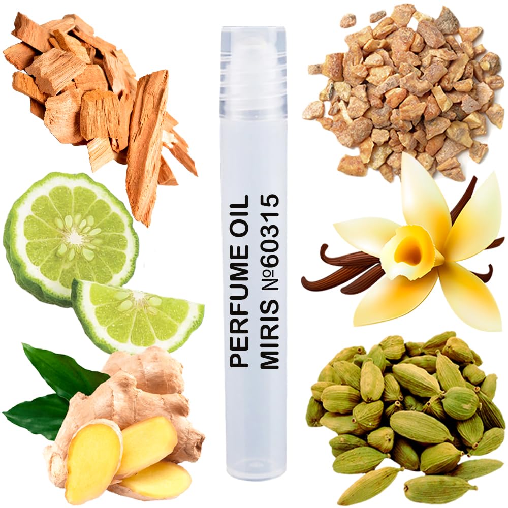 MIRIS Perfume Oil No. 60315, Inspired by Nsh Ani, Long-Lasting Unisex Roll-On For Women and Men, Rollerball 0.34 Fl Oz / 10 ml