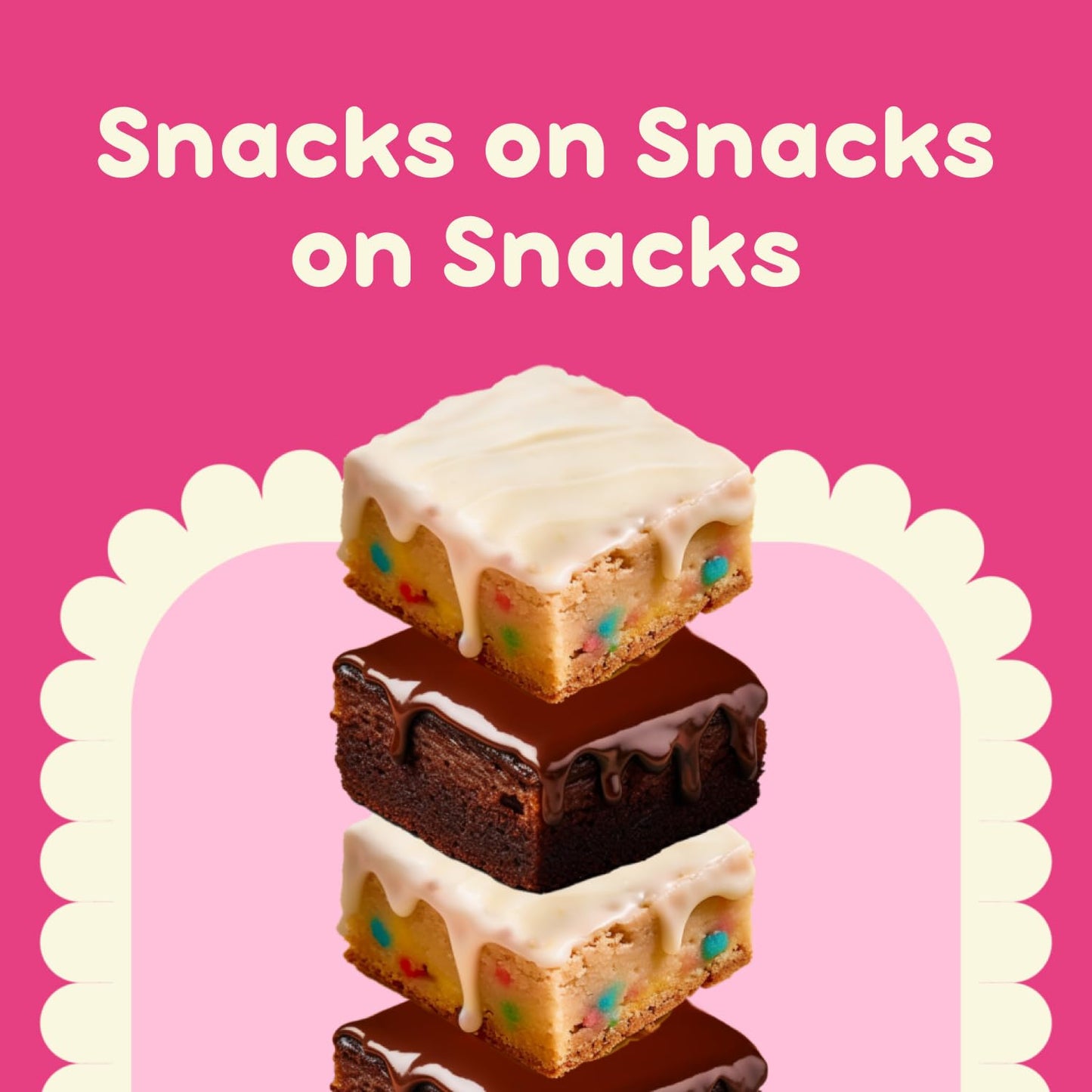 Prime Bites Protein Brownie from Alpha Prime Supplements | High Protein, Collagen Fortified Low Sugar Treat | Delicious Snack | 12 Bars per Box (Peanut Butter Candy Crunch)