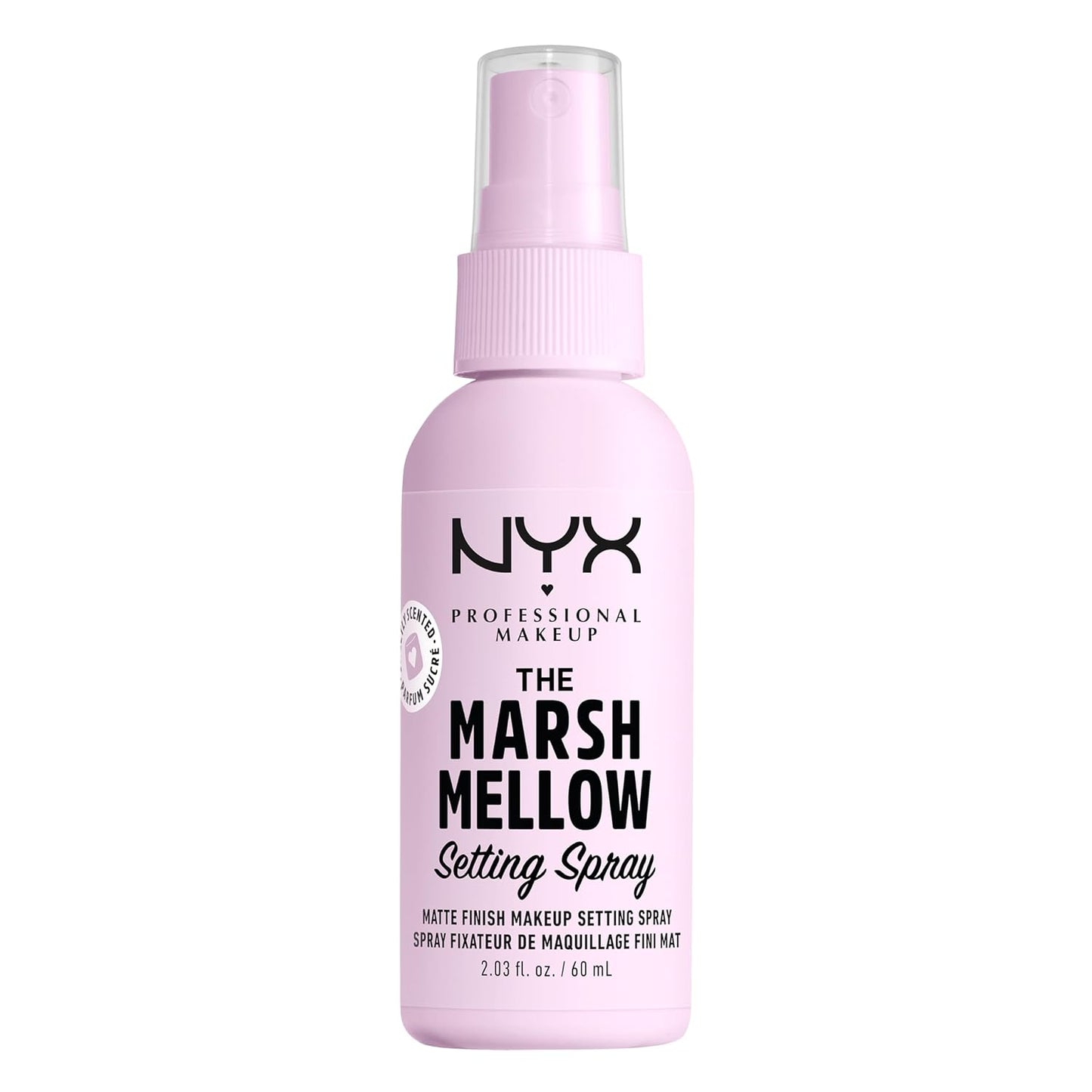 NYX PROFESSIONAL MAKEUP Marshmellow Makeup Setting Spray, Matte Setting Spray Mist for 16HR Make Up Wear - Long-Lasting, Vegan Formula
