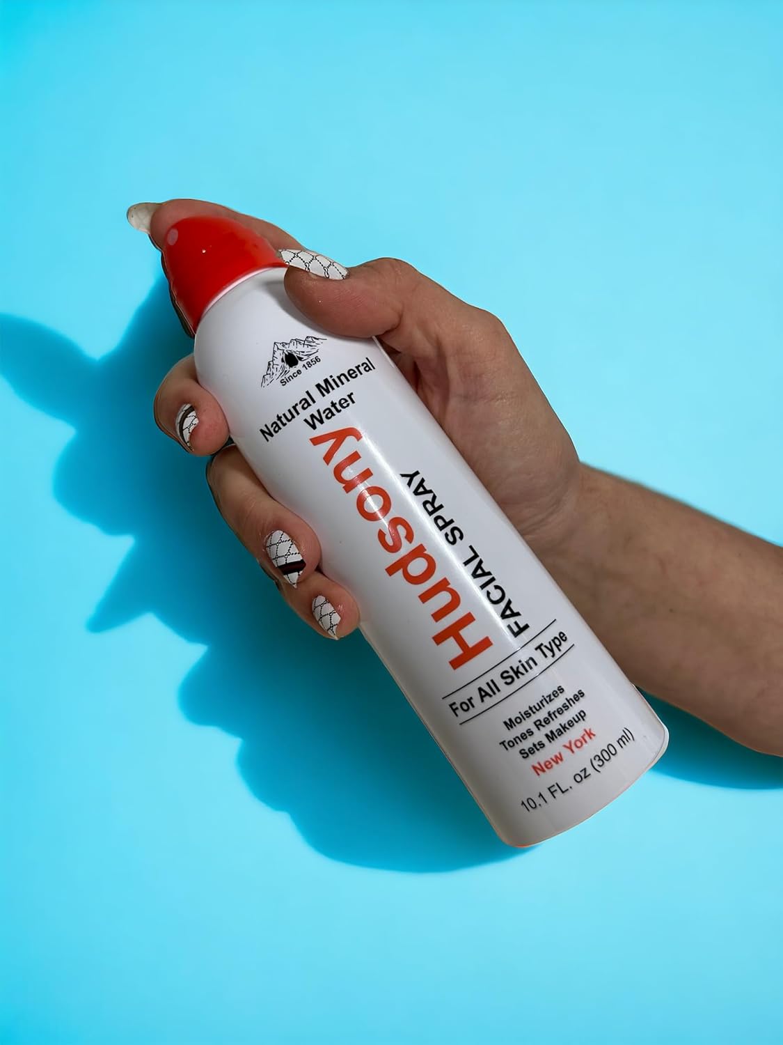 Facial Spray - Hydrating Mineral Water Mist for Face & Skin - Refreshes Makeup, Sets, & Tones - Daily Skincare Essential for Hydration and Moisturizing