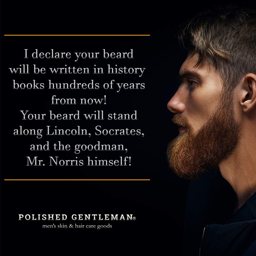 Refreshing Beard Shampoo and Face Wash with Peppermint Tea Tree and Argan Oil - for Thicker and Softer Beard (4oz)