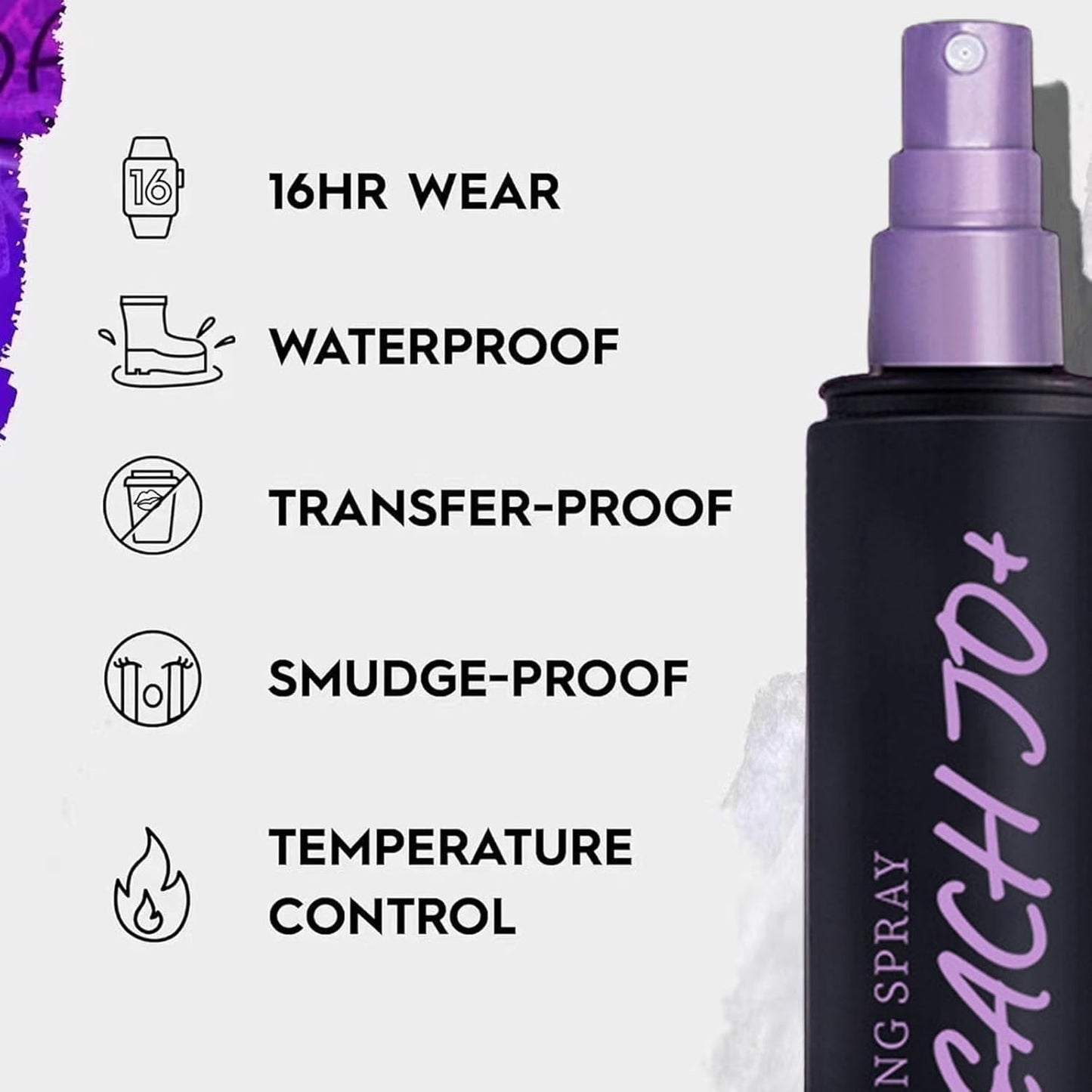 Matte Setting Spray, Makeup Setting Spray for Face, 16 Hour Long Lasting Waterproof Setting Spray, Oil Control, Lightweight, Hydrating Setting Spray with Ultra Fine Setting Mist
