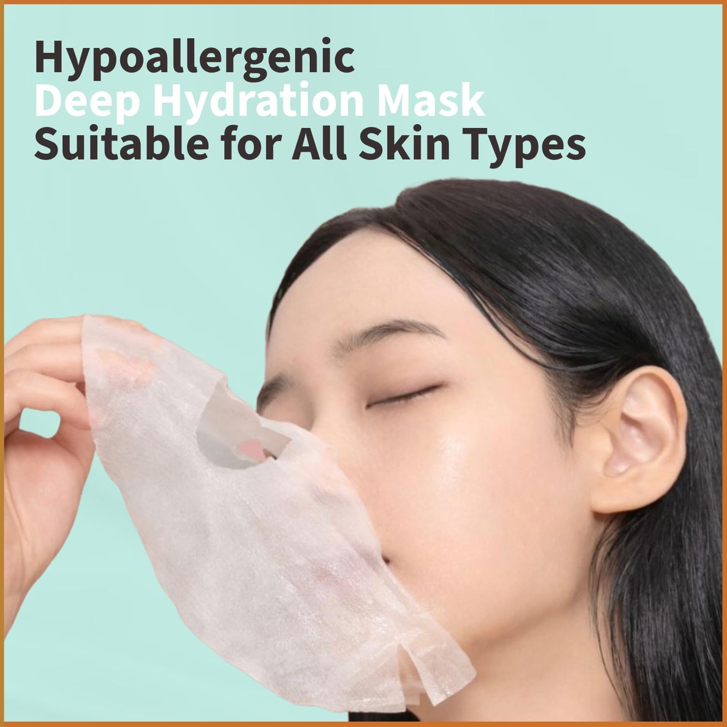 YoungMe Soothing Glam Facial Sheet Mask – 6-Pack | Hydrating & Moisturizing Korean Skin Care for Sensitive & All Skin Types