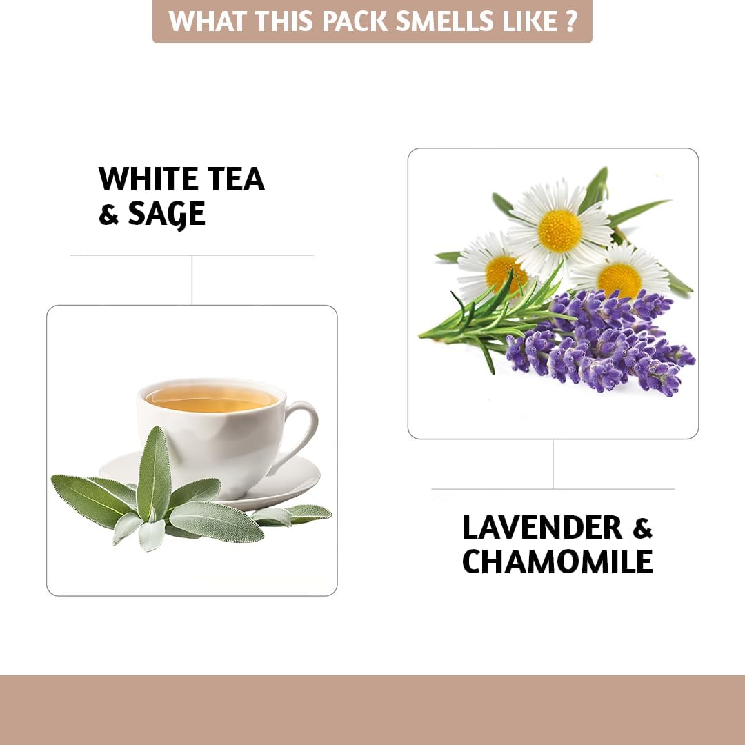 Folkulture Incense Cones Scented | Set of 2 Inscents-Cones (20 Cones) | Lavender, White Tea, Sage & Chamomile | Variety Pack Insence Cone for Relaxation and Meditation