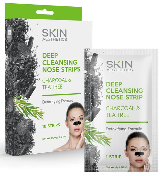 Charcoal & Tea Tree Peel-Off Face Mask - Deep Cleansing, Pores, Blackhead Remover - Dermatologist Tested Korean Skincare - Clean Beauty, Natural Ingredients, Cruelty-Free - 6.7 Fl oz