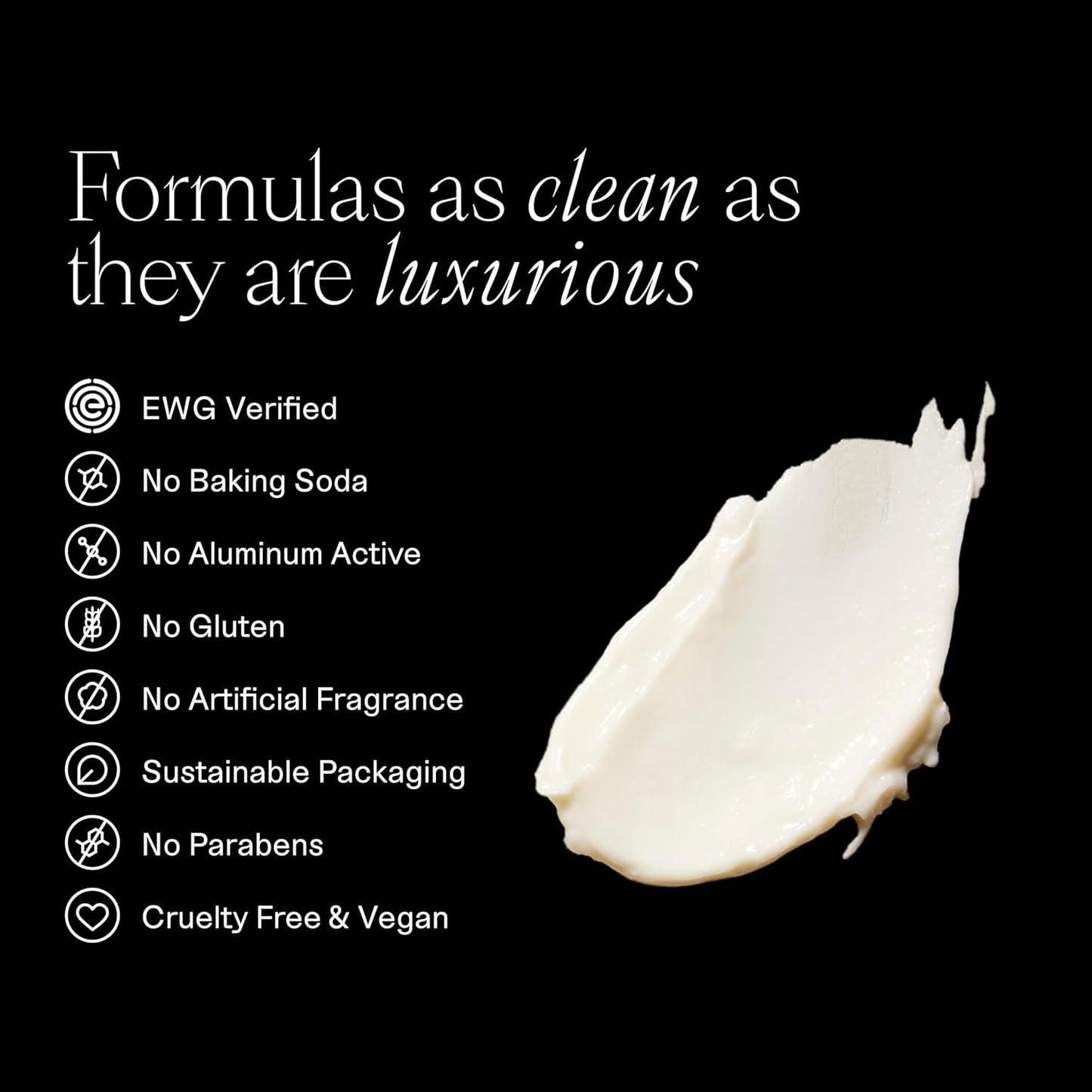 Each & Every Aluminum Free Deodorant for Men & Women - All Natural Deodorant for Sensitive Skin, EWG Verified - Clean, Baking Soda Free, Plant-Based Fragrance, Cedar & Vanilla, 2.5oz