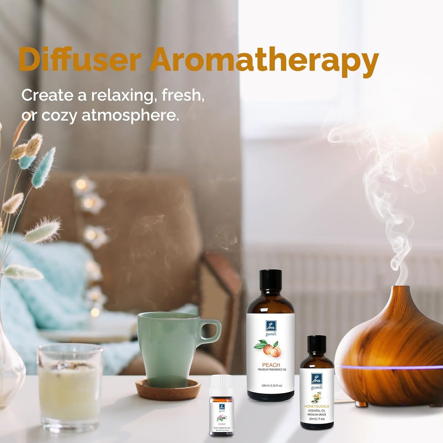 Vanilla Essential Oil 200ML, Natural Vanilla Oil Scented Oils for Aromatherapy & Diffuser-100ML(Pack of 2)