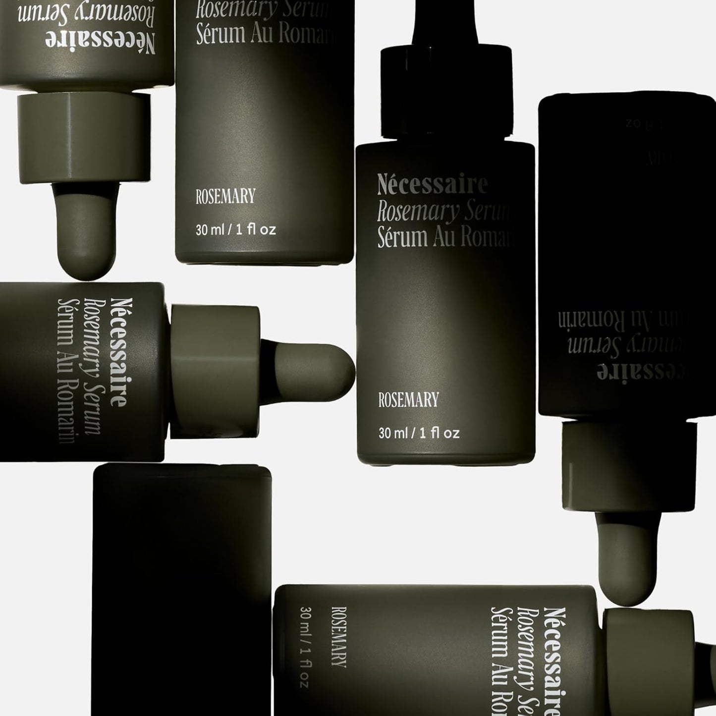 Nécessaire Rosemary Serum | For Denser, Fuller, Healthier Looking Hair Women & Men | 70% Rosemary Water, Oil, Extract + 5% Capixyl™| Good For Hair Thinning | Quick-Dry, No Residue | Vegan | 1 fl oz