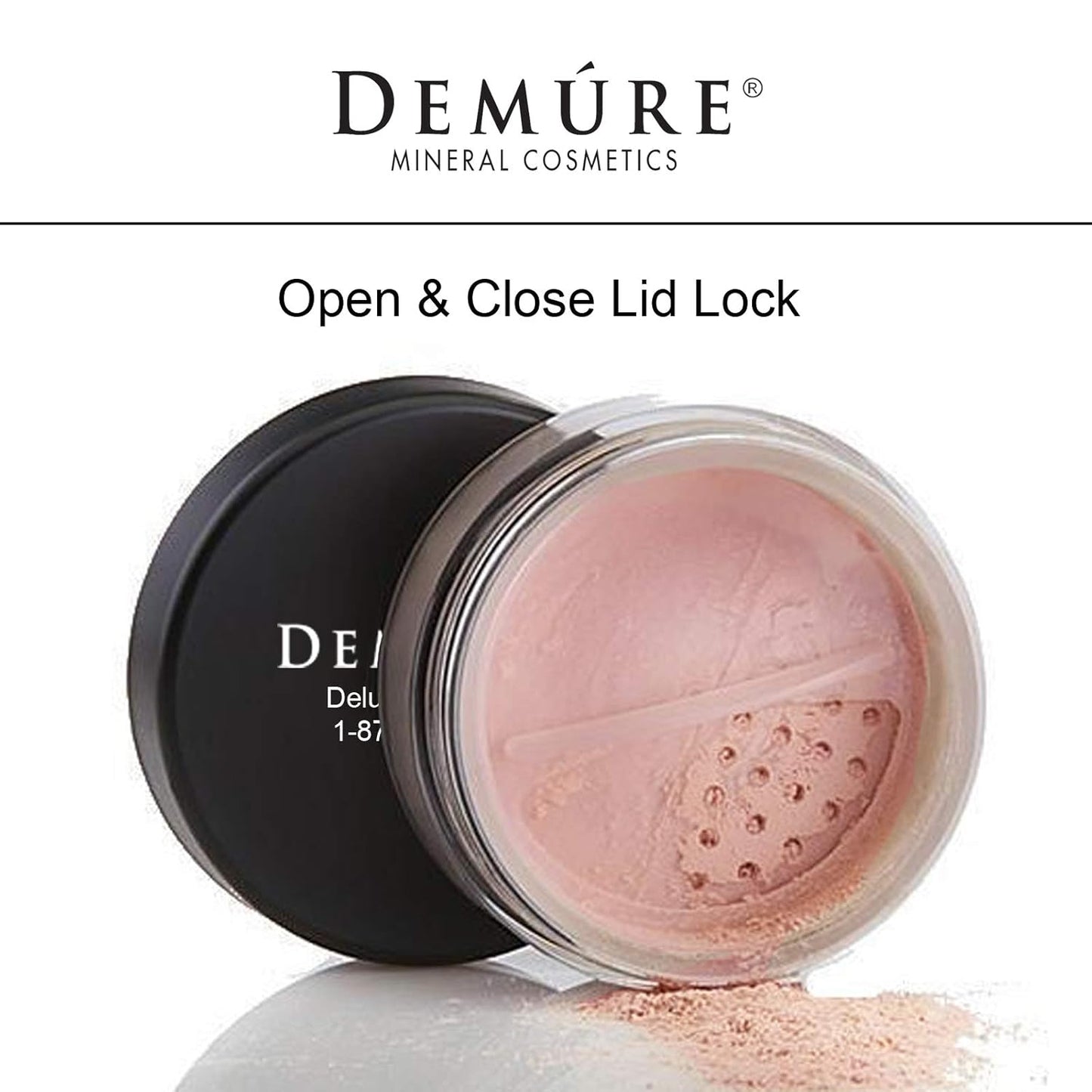 Mineral Make Up Blush, Loose Powder Makeup, Natural Makeup, Blush Makeup, Professional Makeup, Cruelty Free Makeup, Blush Powder By Demure (Hint of Pink)