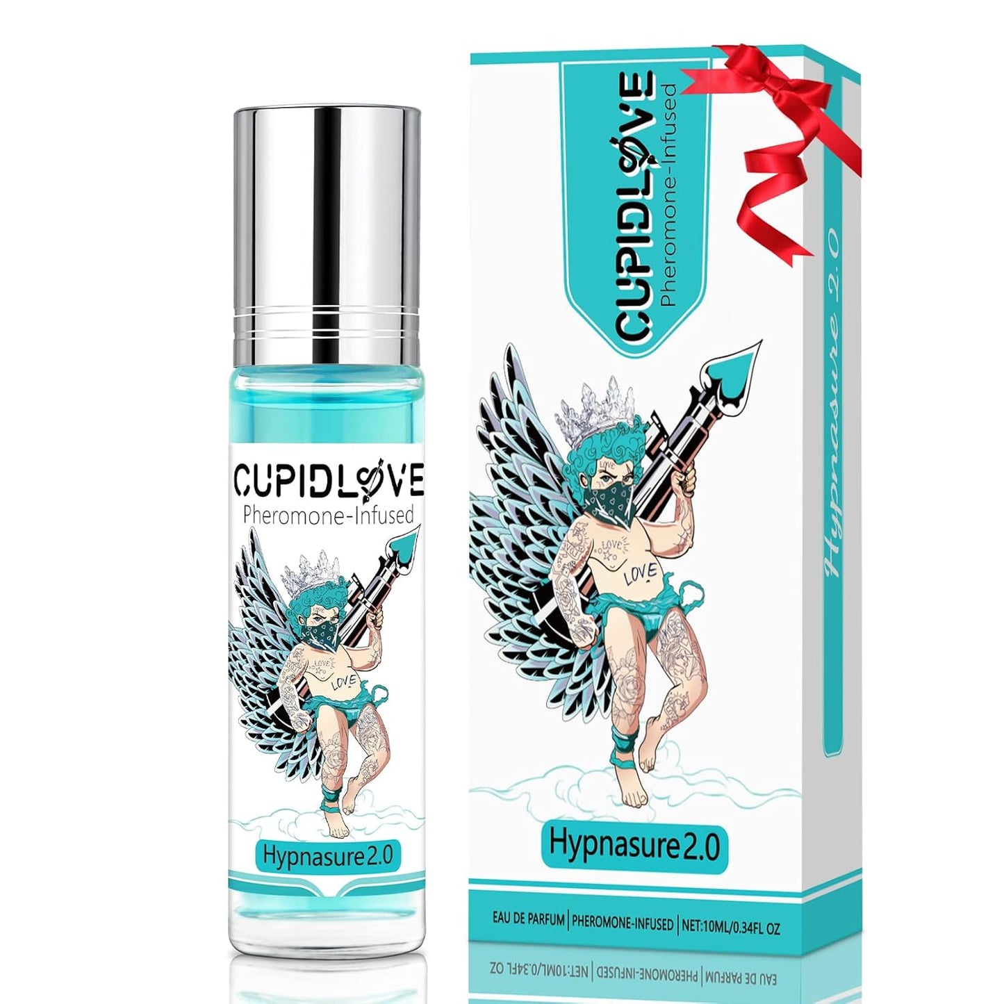 Hypnosis 2.0 Roll-on Pheromone for Men 10ml - Upgraded Long Lasting Oil Cologne Perfume for Men - Real Pheromone Perfume Enhance Attraction Gift