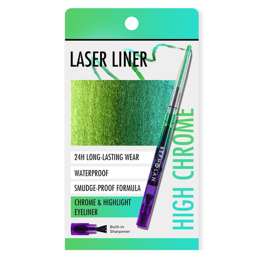 BEPHOLAN Chameleon Metallic Eyeliner - Shifting Colors Glitter Waterproof, 24h Long-Lasting Eyeliner Pen (WILD OASIS)