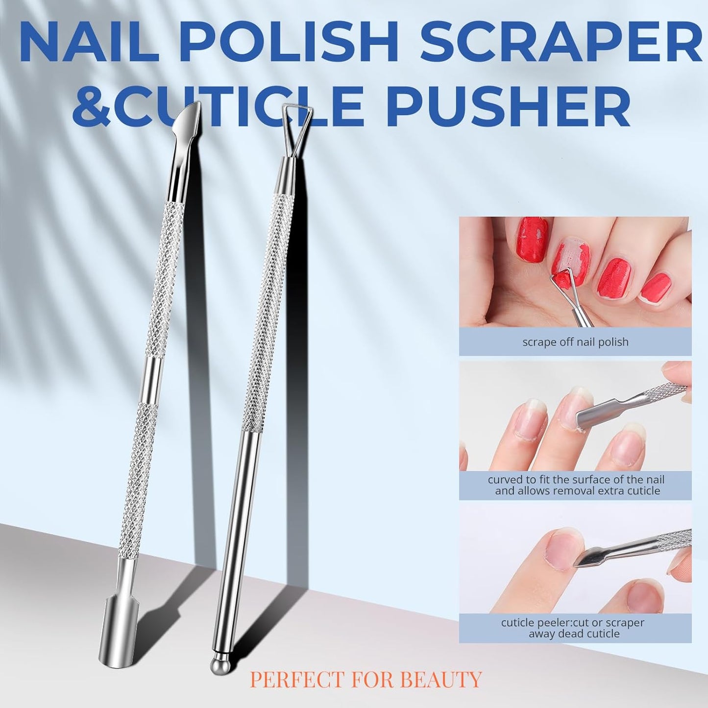 Teenitor 10Pcs Nail Soaking Bowl Kit 2 Soak Off Bowl Nail Soaking Bowl Acetone Proof Soak Off Gel Polish Remover Bowl, Cuticle Peeler Scraper Cuticle Oil Nail File Nail Buffer and Nail Brush, Lemon