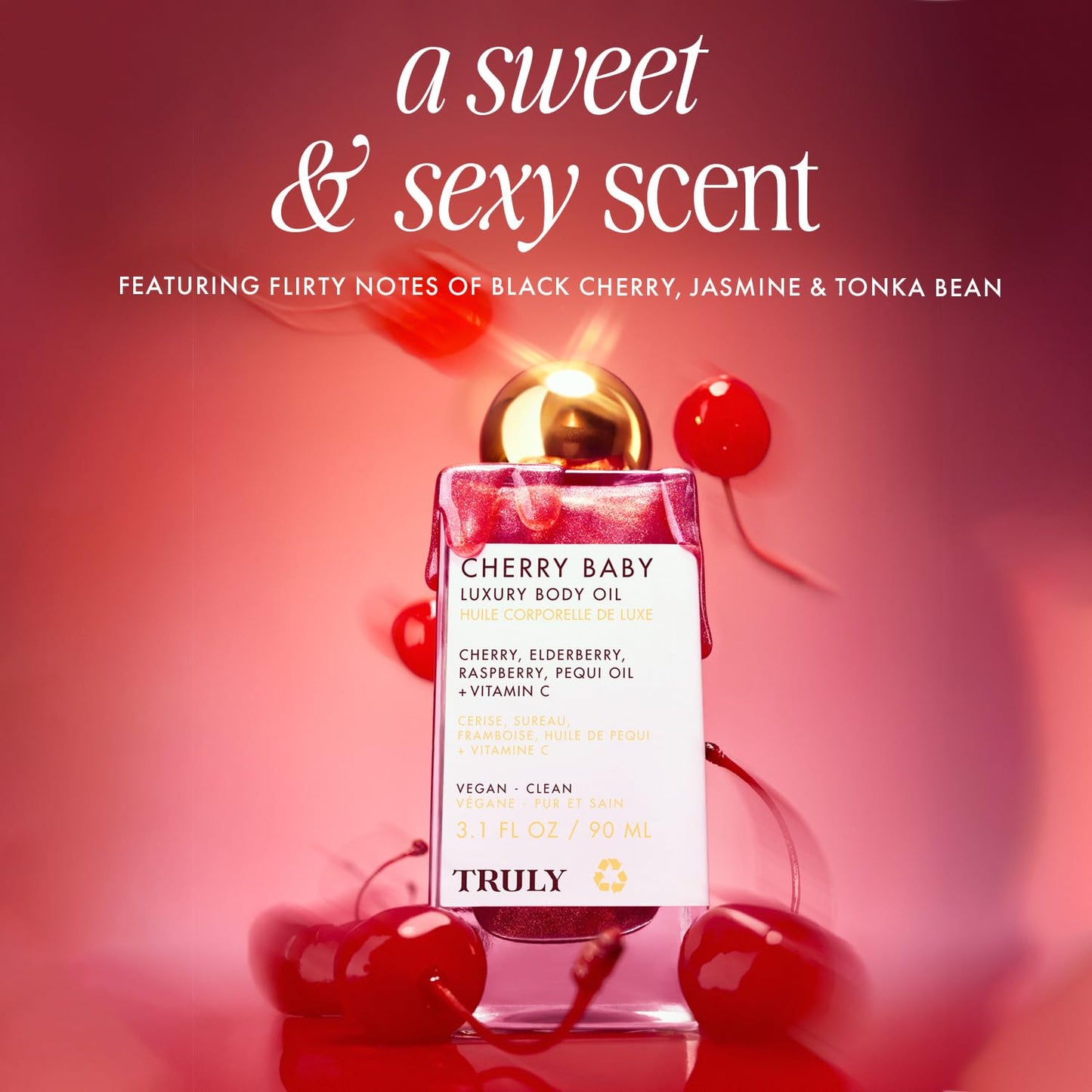 Truly Cherry Baby Luxury Body Oil