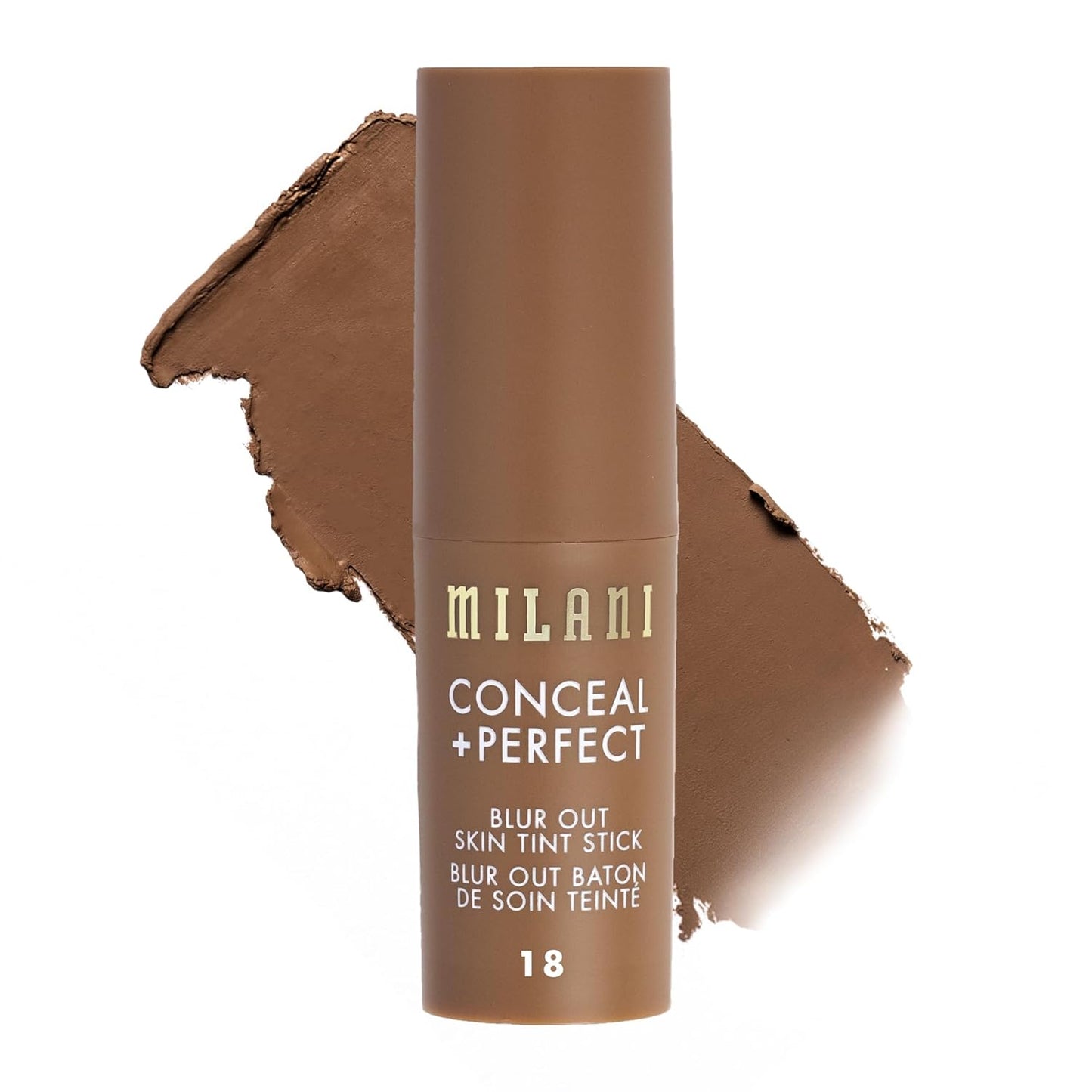 Milani Conceal + Perfect - Skin Tint Stick, Blur Out Tinted Moisturizer Makeup, Shade 018