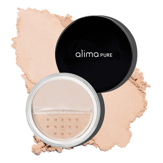 Alima Pure Matte Foundation - Loose Mineral Powder Makeup, Oil Free Talc Free, Natural Full Coverage .15 oz/4.5g
