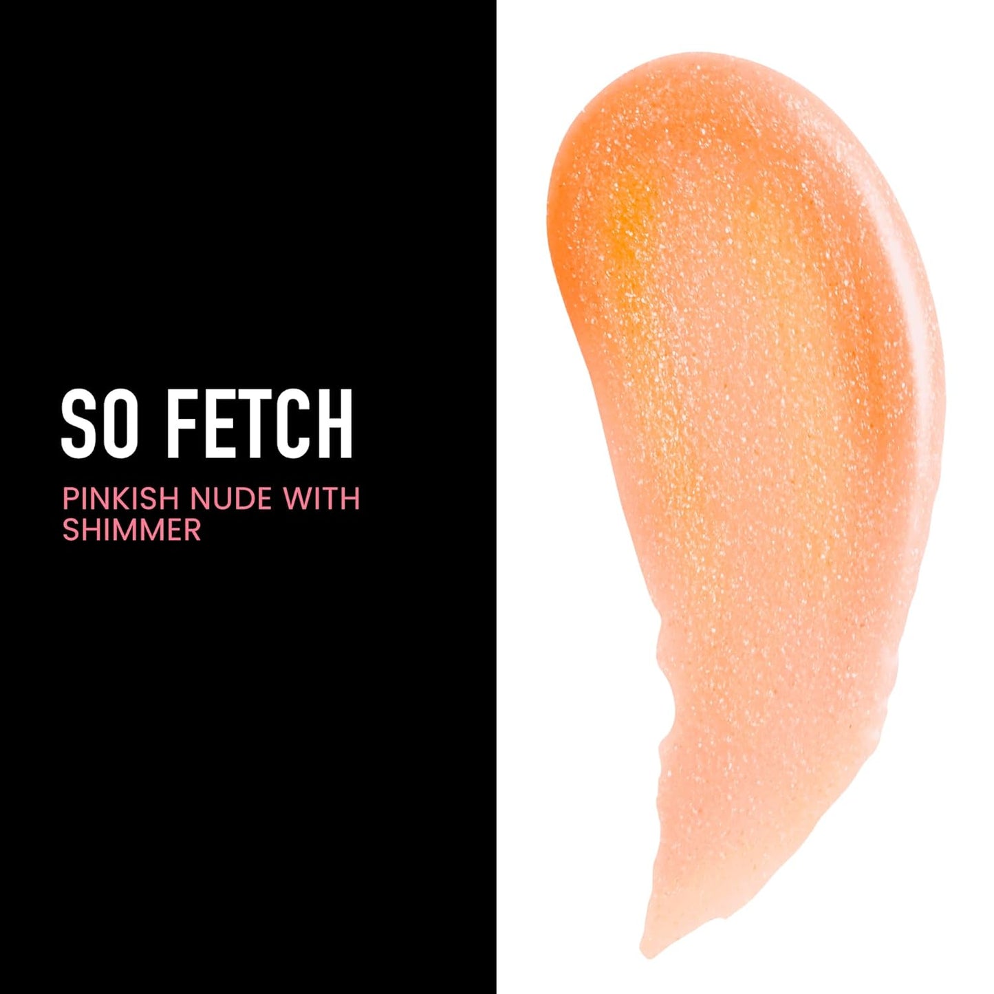 Frankie Rose Cosmetics Lip Gloss | Non-Sticky, Long Lasting, Hydrating & Bold Pigment, So Fetch Shimmer, 20g