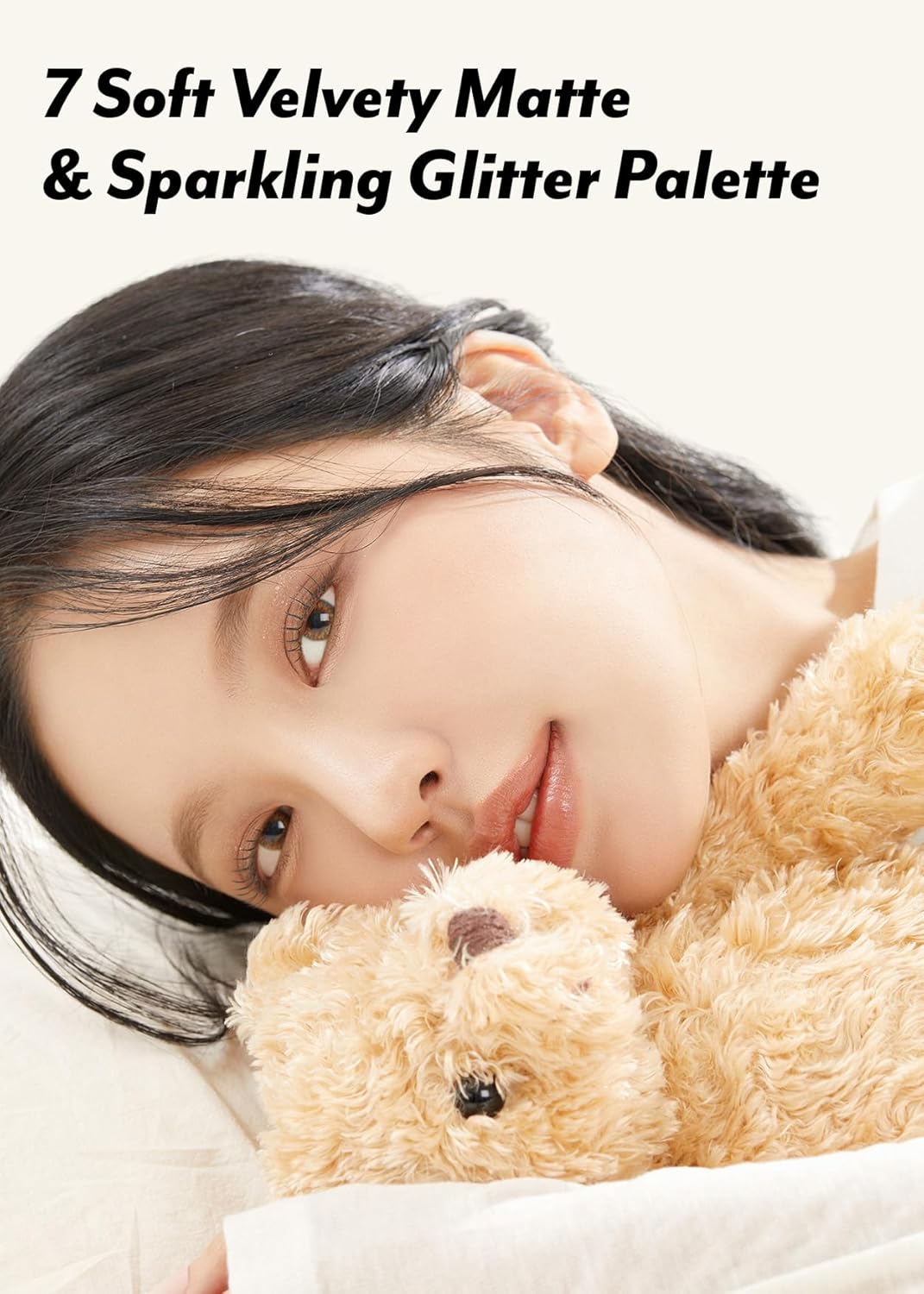 I'M MEME Wonder Soft Layer Palette - 7 Shades | Portable Size, Versatile, Blendable, Neutral Colors with Soft Texture, 02 My Bunny, 0.23 Oz