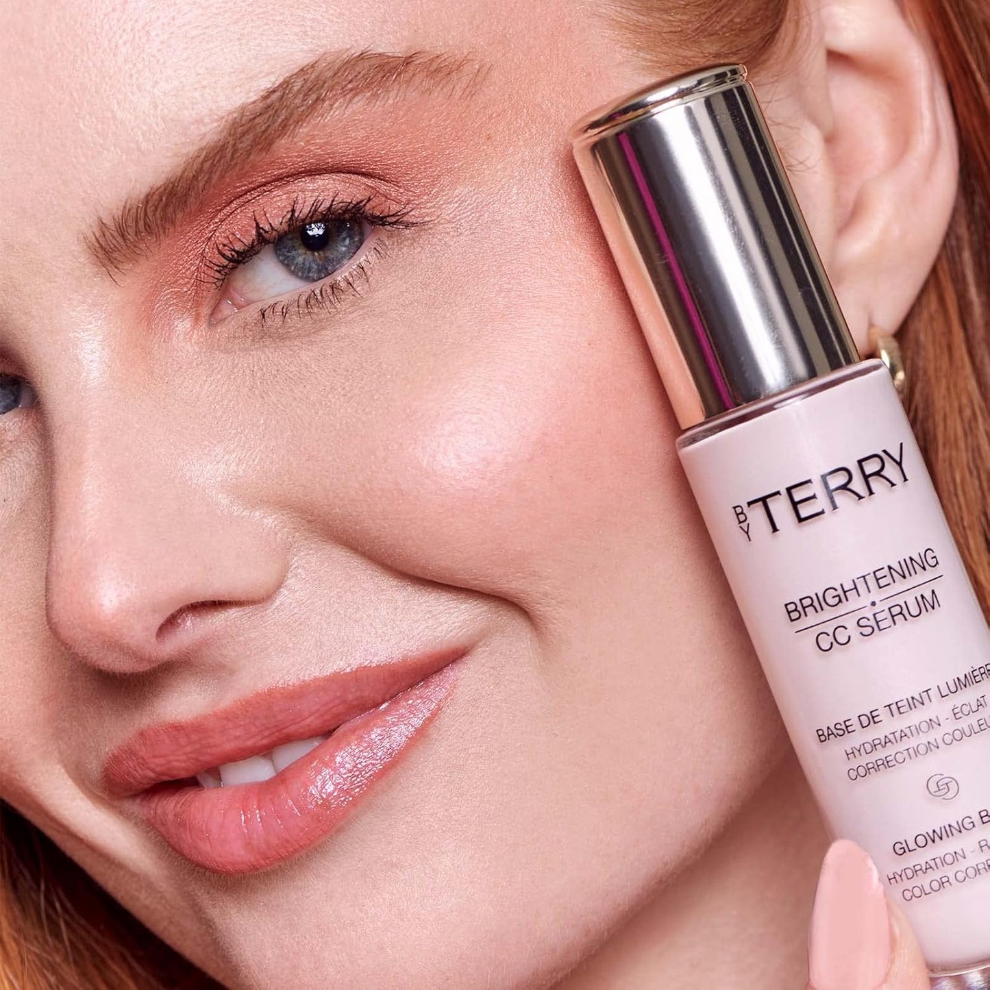 By Terry Brightening CC Serum, Hydrating, Brightening, Illuminating & Color Correcting Skin Primer For Your Face, Rose Elixir, 1 fl oz