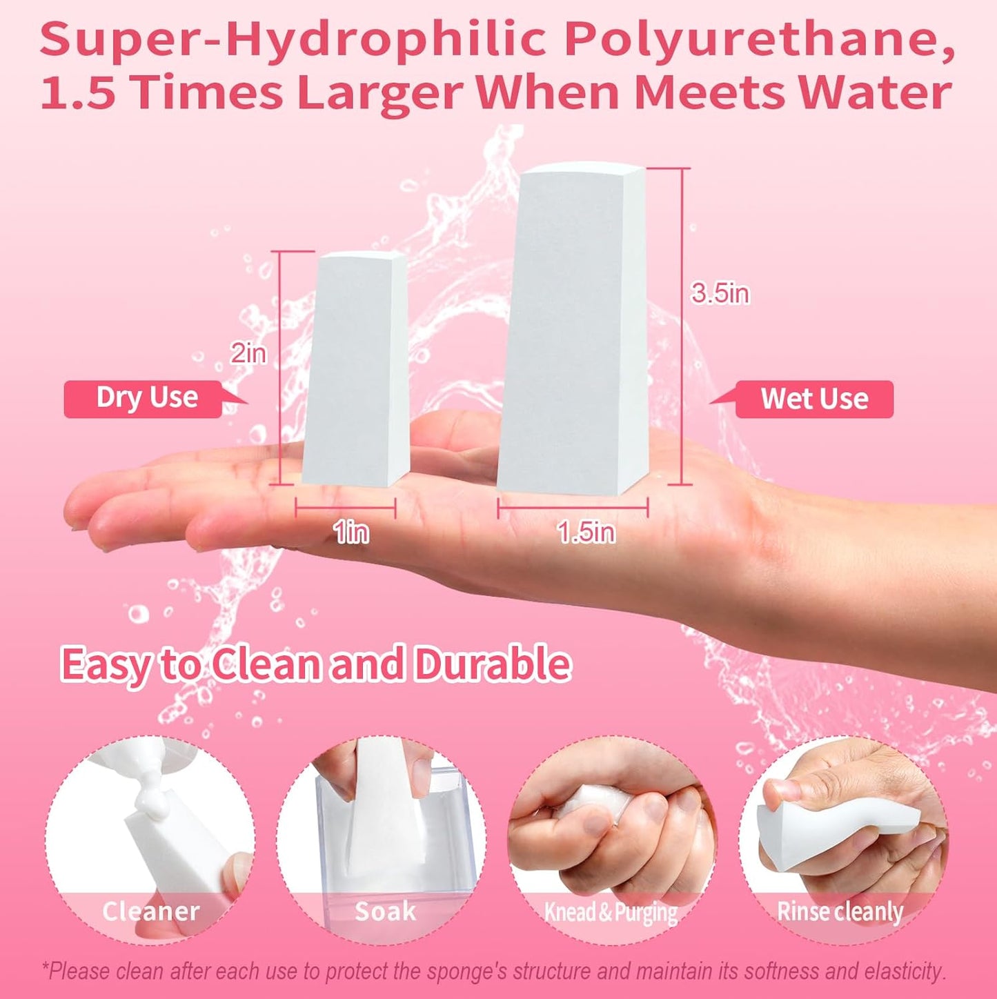 216 Pcs New Makeup Sponges Wedges for Face Foundation, Latex-Free Triangle Cosmetic Make Up Sponge for Flawless Application and Blending, Beauty Blender for All Skin Types with Four Pouches