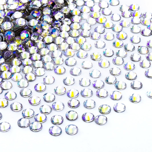 1440Pcs Moonlight Crystal Rhinestones,Glass Flatback Rhinestones Gemstones for Nail Face Makeup Art Crafts Clothes Decoration -(SS20,4.8mm,Moonlight)