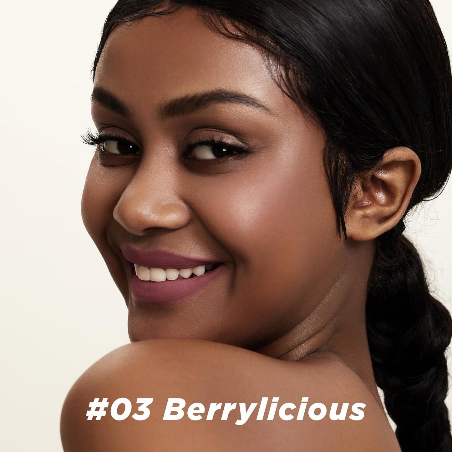 ITY Velvet Matte Finish Lip Stain-Mousse Textured Lip Clay, Nude Shade, Conceals Lip Lines, Rich Pigment Lip Tint Lipsticks, 0.14 oz (4g) in Berrylicious