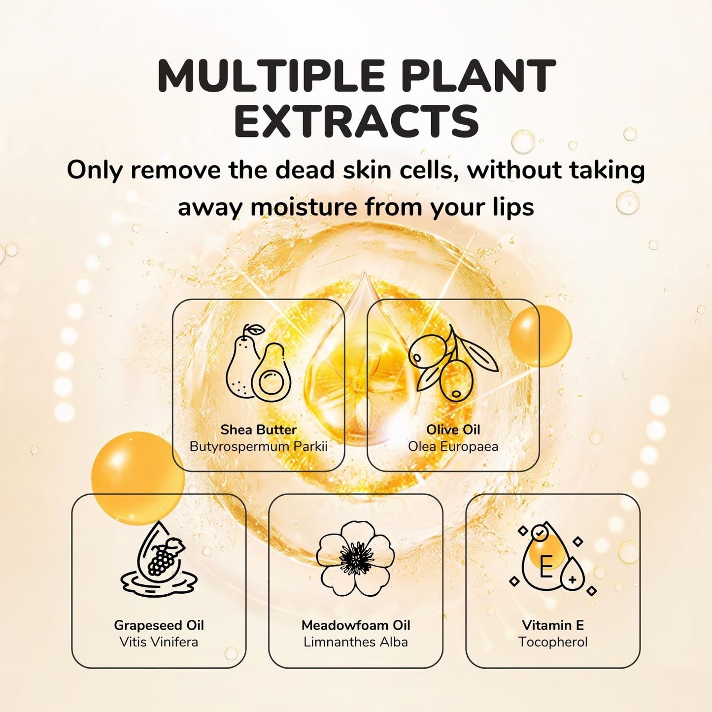 Lip Mask & Scrub Set(Honey + Milk Protein + Oat), Overnight Moisturizer for Cracked & Dry Lips Care, Hydrating Plumper Kit, Sugar Exfoliator Gift for Women