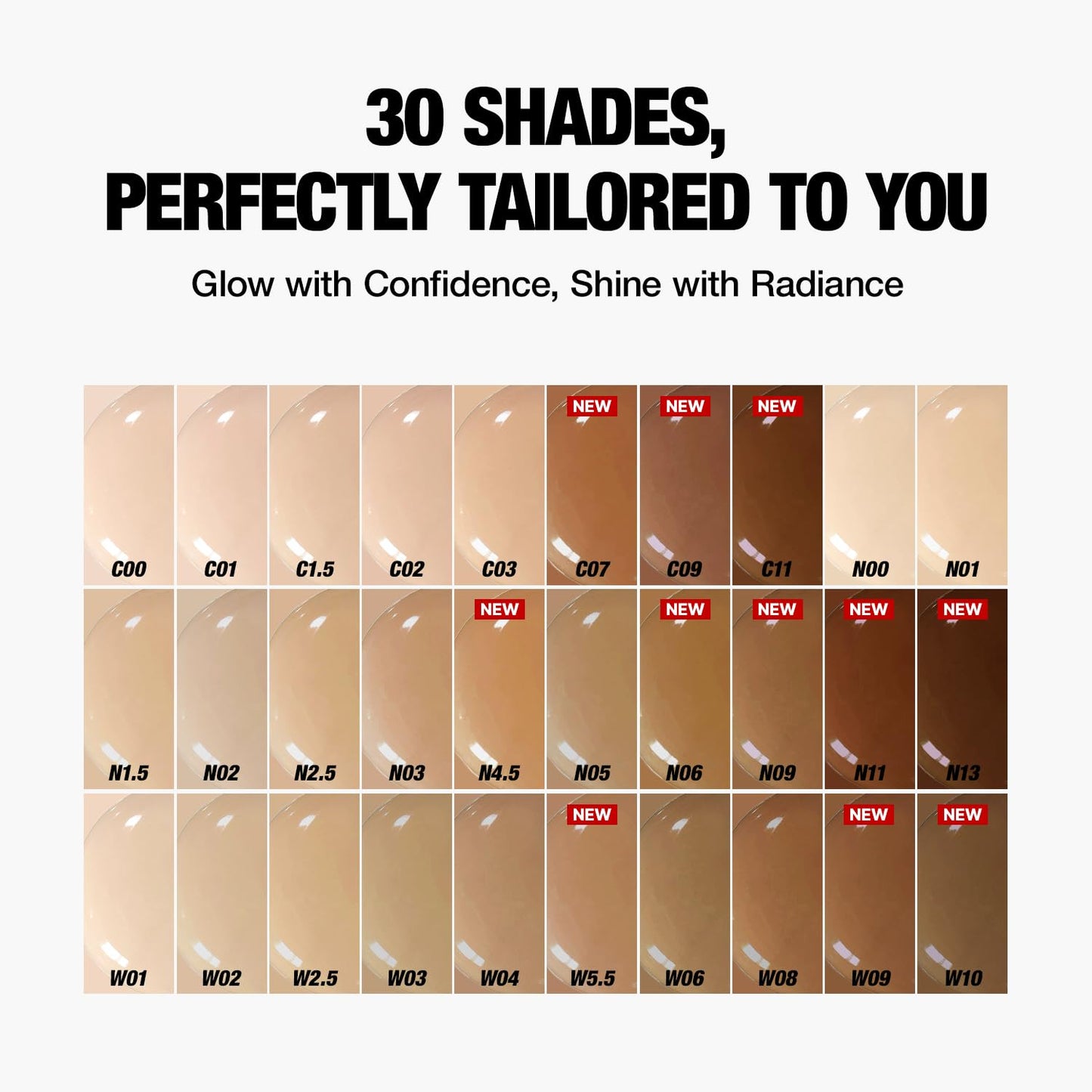 TFIT Radiance Fit Serum Foundation - Flawless Coverage, Dewy finish, Long-lasting Waterproof and sweatproof,Lightweight,Creamy Natural,1.05 Oz. (N06 Hazel, 1.05 Oz.)