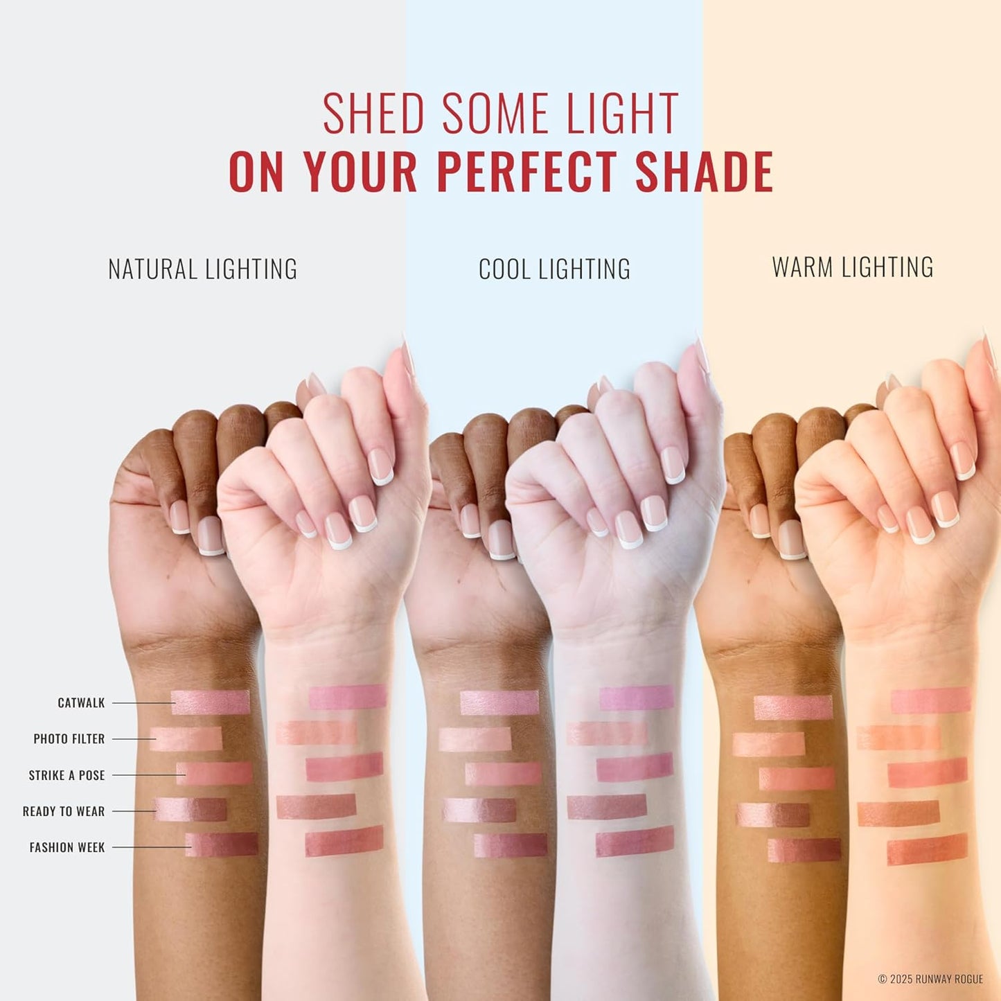 Runway Rogue LuxGloss Lip Gloss, High-Pigment Shimmery Pale-Nude Lip Gloss, ‘Photo Filter’