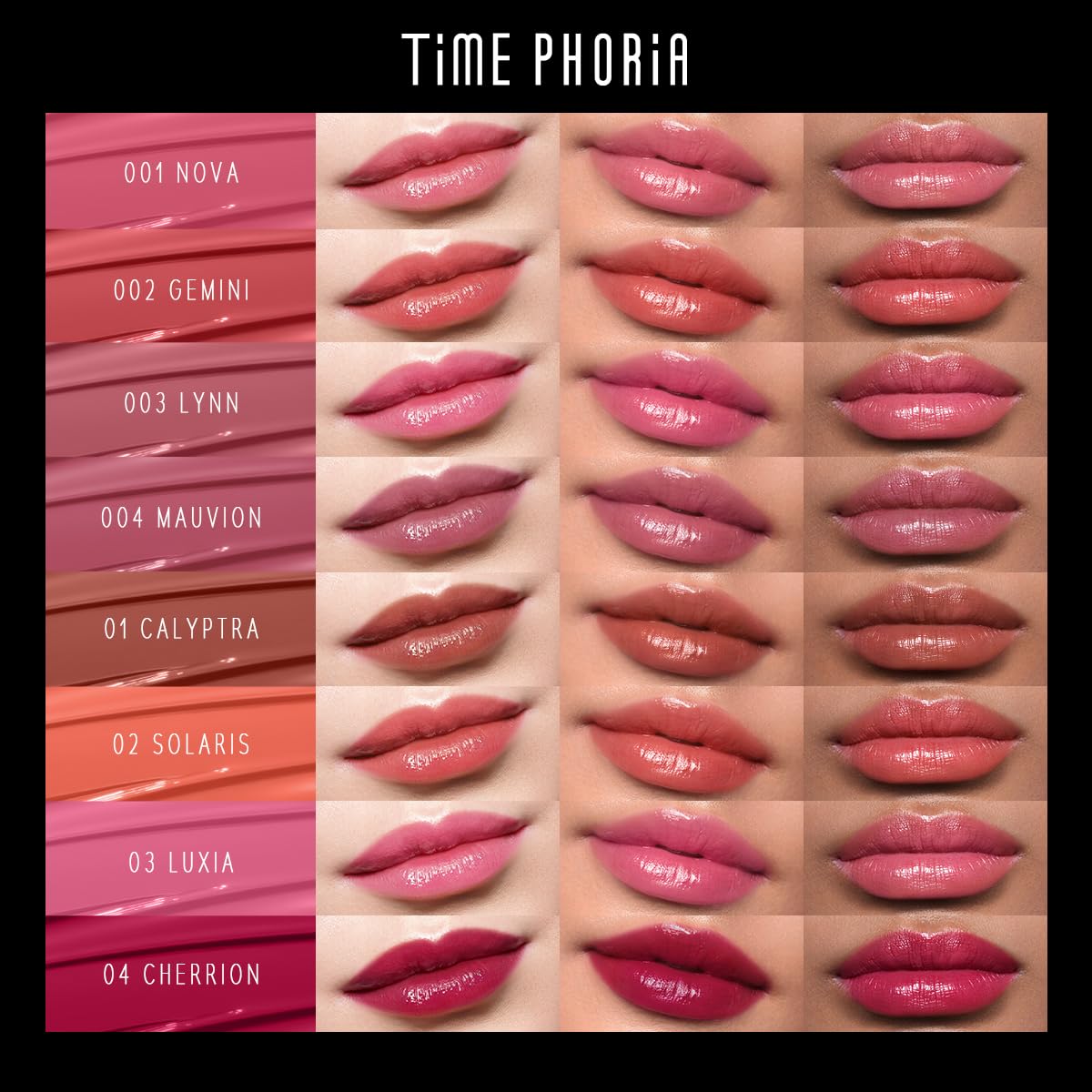 STELLAR DUST LIP STAIN-Long Lasting, Waterproof and Transferproof Lip Tint, Glossy Finish Lip Gloss, Lightweight Lipstick, High Coverage, Vivid Color (03)