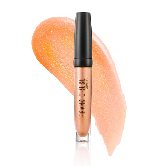 Frankie Rose Cosmetics Lip Gloss | Non-Sticky, Long Lasting, Hydrating & Bold Pigment, So Fetch Shimmer, 20g