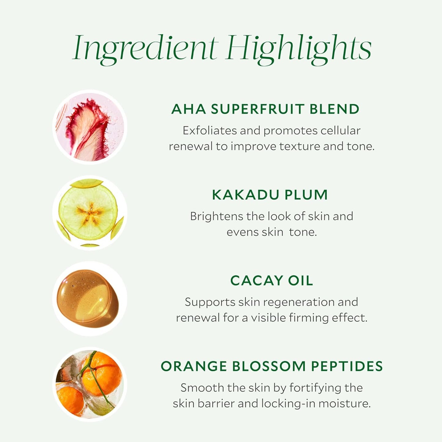 Tata Harper Resurfacing Body Serum, Brightening and Smoothing Body Serum, Botanical Retinol Alternatives, Natural Skincare, Natural Body Care, 125ml