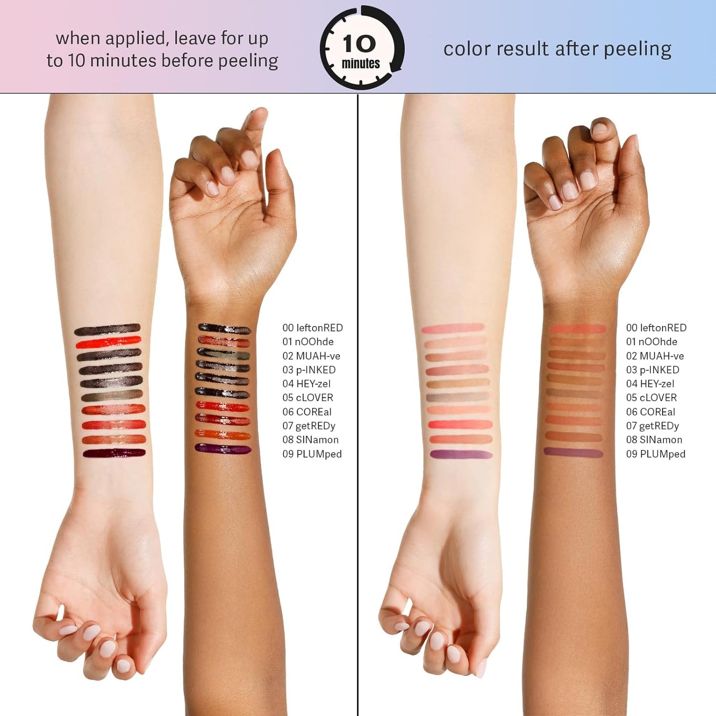 Sacheu Lip Liner STAY-N Peel Off Lip Stain — Long Lasting Matte Lip Tattoo Transfer Proof Lipstain Infused with Hyaluronic Acid & Vitamin E for All Skin Types — Vegan & Cruelty-Free, SINamon