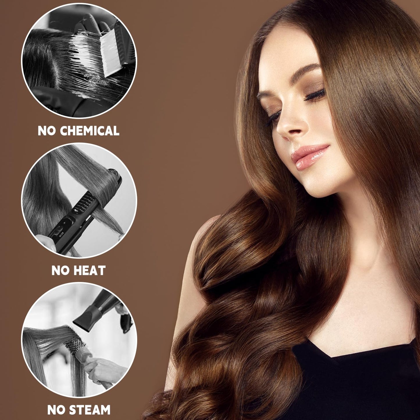 Heatless Hair Curler, Hair Curlers Overnight to Sleep In, Heatless Curling Scrunchie for Women Soft Silk Lazy Rollers Headband for Long Hair Overnight (Purple, 1PCS)