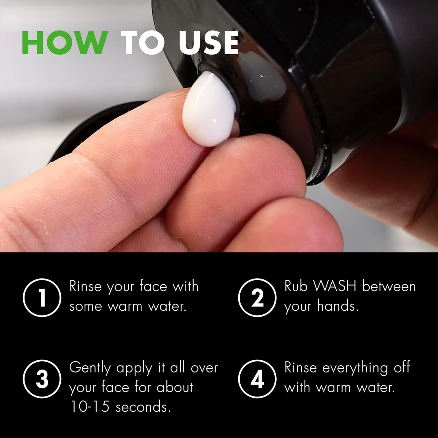 Tiege Hanley Daily Men's Face Wash - Gentle Fragrance-Free Cleansing Agent for Men - 2.5 Ounces