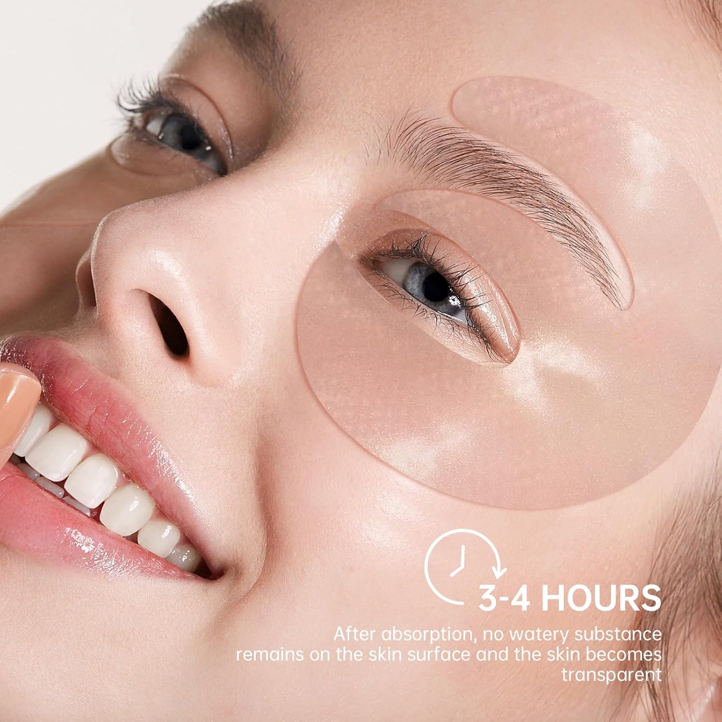 Novoy 7 Pairs Bio-Collagen Real Deep Eye Patches - 6-in-1 Retinol Overnight Eye Patches for Dark Circles, Puffiness & Wrinkles | 2% Caffeine+Hyaluronic+Niacinamide, Korean Popular Eye Mask - ROSE