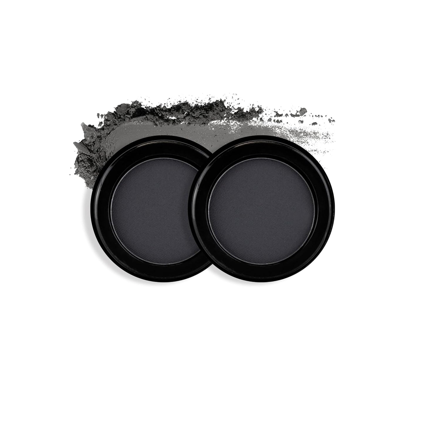 bdb Eyebrow Powder - Long-Lasting, Fuller & Fluffier Brows, Lightweight, Soft & Natural, Raven Black, 2-Pack