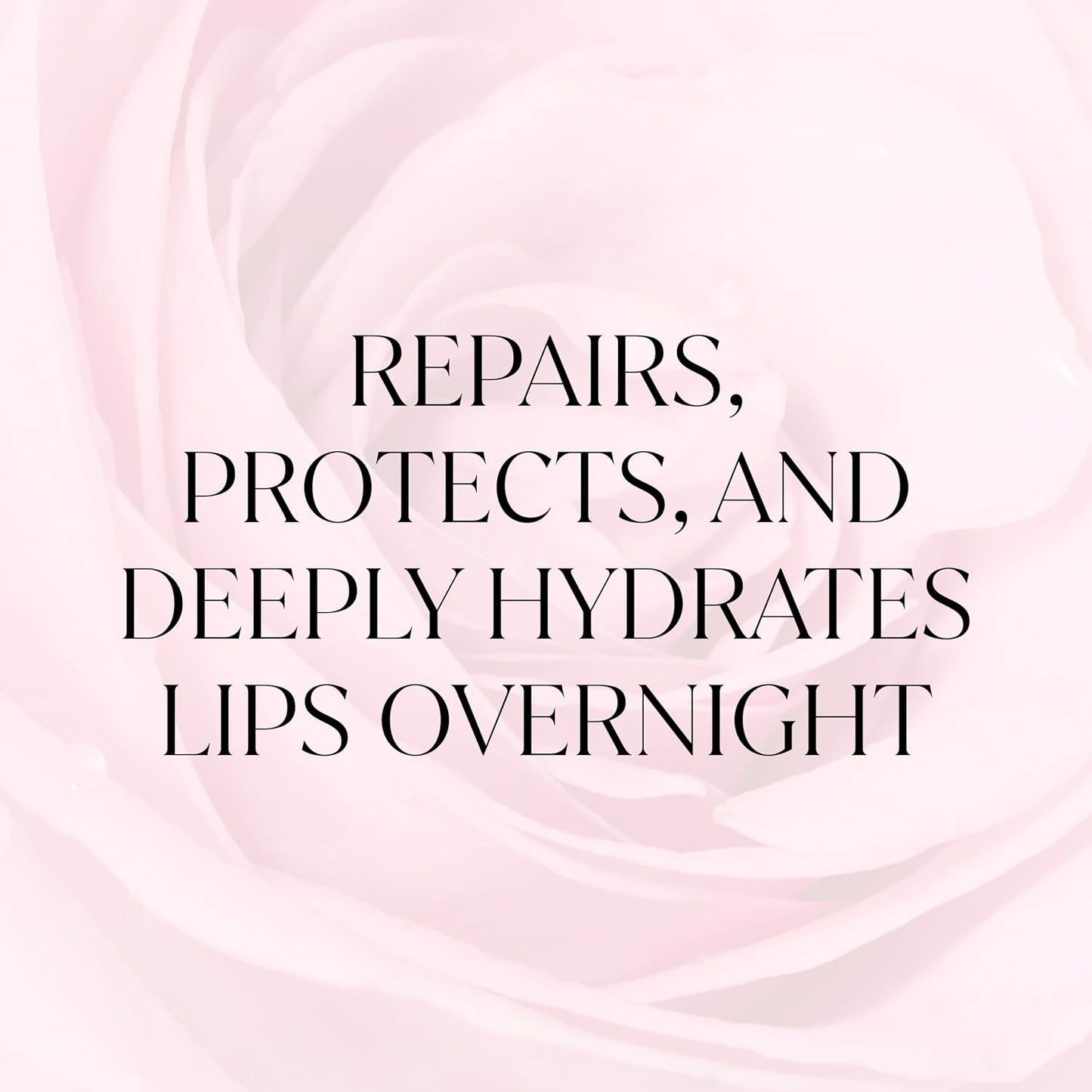 Lip Sleeping Mask (Rosy Petal) | Hydrating Balm to Soften Dry, Chapped Lips | Overnight Moisturizing Treatment With Vitamin E | Korean Beauty Skincare