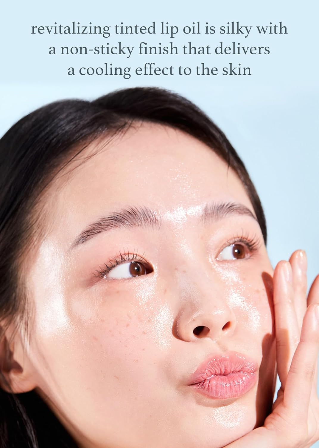 NOONI Korean Vegan Lip Oil - Applemint, 0.12 Fl Oz + Korean Lip Oil - Applepeony, 0.12 Fl Oz Bundle