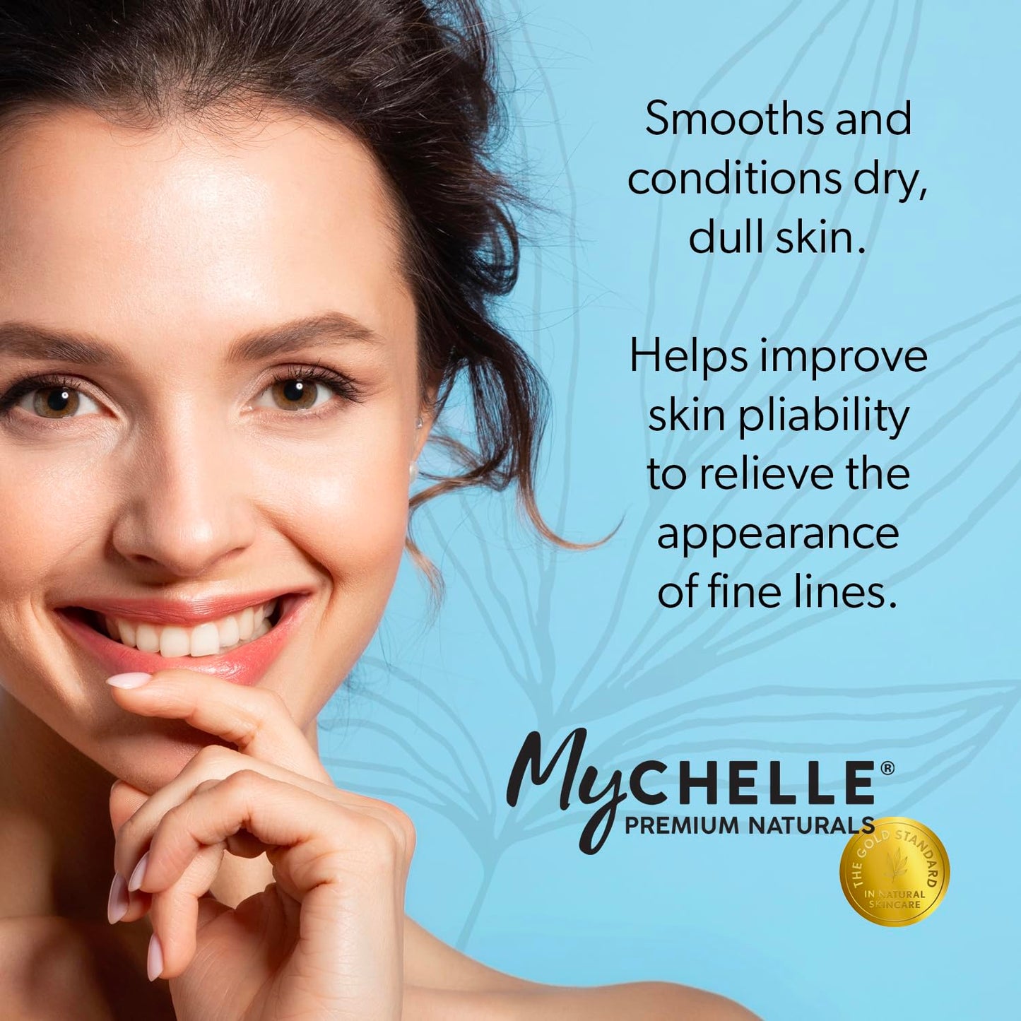 MyCHELLE Dermaceuticals Ultra Hyaluronic Water Mask (1.2 Fl Oz) - Rich Hydration for Dry Skin with Vegan Hyaluronic Acid, Help Plump Skin and Help Reduce Appearance of Fine Lines and Wrinkles