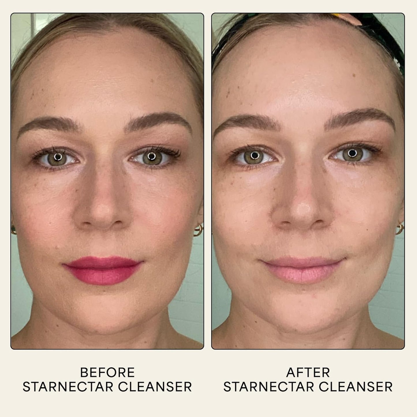 Wildling Starnectar Jelly Cleanser – Daily Hydrating Makeup Remover Face Wash – Gently Cleanse, Remove Makeup, Brighten, Soften, Repair Skin Barrier – Alcohol Free, 100% Natural, Vegan, Cruelty-Free